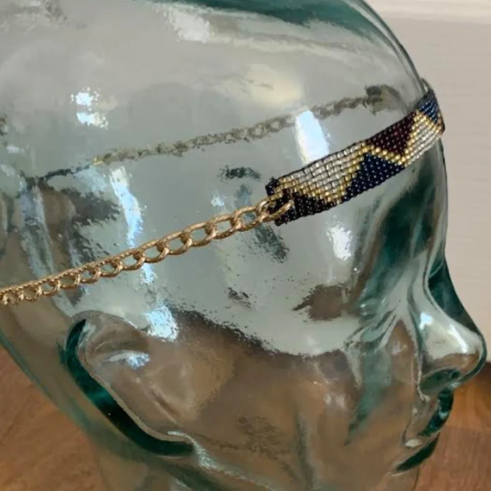 Beaded Boho Headband